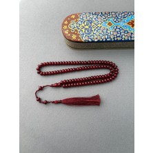 Bülbül Atölye Işçiliği Alman Sıkma Kehribarı Tespih