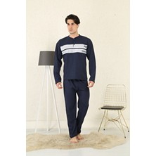 Şipka %100 Pamuklu Süprem Erkek Büyük Beden Pijama Takımı 835