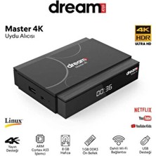 Sine Plus Dreamstar Master 4K Uydu Alıcısı LinuX
