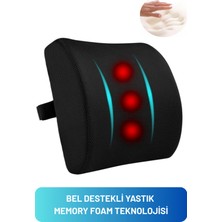 Ortopedik Visco Bel ve Sırt Destek Minderi, Konforlu ve Rahat Uyku