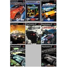 Sony Playstatıon 2 - Need For Speed Serisi 8oyunluk Set - Sadece Çipli Cihazlar Için!