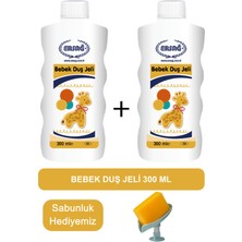Ersağ Ersag Bebek Duş Jeli (2ADET) 300 ml + ( Sabunluk Hediyemiz ) 258-22