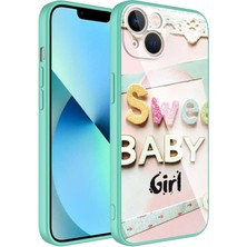 Zore iPhone 13 Uyumlu Kamera Korumalı Desenli Sert Silikon Mrsa Epoksi Kapak-No5