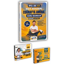 Eğit Akademi Mehmet Eğit Meb-Ags Kpss Coğrafya Amiral Soru Bankası-Ders Notu-Hafıza Teknikleriyle Coğrafya Seti