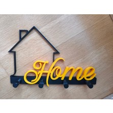 Hasfar Tech Modern Home Yazılı Ev Şeklinde Anahtarlık Tutucu