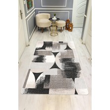 Dolce Mariee Modern Desenli Dijital Baskı Kaymaz Taban Halı H1117