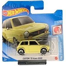 Hot Wheels Custom '70 Honda N600 1:64 Ölçek Metal Gövde ile Gerçekçi Detaylar Sunuyor