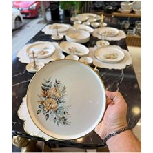 Onedekor 37 Parça Istanbul Green Kahvaltı Takımı