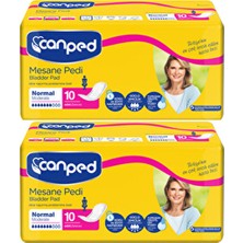 Canped Lohusa Pedi 2 Paket 20 Adet Normal/Orta (M-Medium) Beden ile Gün Boyu Koruma