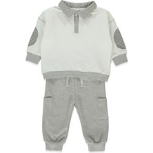 Bebetto Iki Ip Sweat 2li Takım (Magıc Star) Gri Melanj