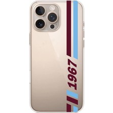 3gen Case Iphone 16 Pro Max Uyumlu Desenli Şeffaf Silikon Kılıf