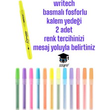 Writech  Basmalı Fosforlu  Kalem Yedeği  2 Adet Renk Tercihinizi  Mesaj Yoluyla Belirtiniz