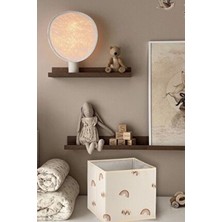 Luxway Home Baby Gökkuşağı Baskılı Kapaksız Dolap Içi Çok Amaçlı Oyuncak Düzenleyici Saklama Kutusu 30X30X30