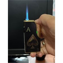 İndirim Center Yeni Iskambil Kagıdı Poker Maça As Desenli Lüx Çakmak