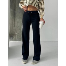 MGN Fit Comfort Siyah Salaş Pantolon