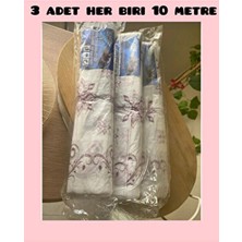 İrtihal 3 Adet Su Geçirmez Her Biri 10 Metre Toplam 30 Metre Uzunluğunda 90CM Eninde Tek Kullanımlık Sofra