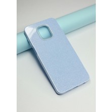 FoxPower Xiaomi Redmi Note 9 Pro Kılıf Simli Parlak Lüx Slikon Kapak