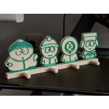 Hasfar Tech South Park Anahtarlık Askılığı – Duvar Dekoru & Aksesuar Organizer