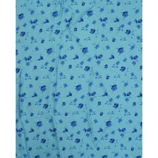 Sardo Kumaş Çiçek Desenli Dijital Baskılı Şifon Saten Kumaş / En 1,50 cm - Elbise , Perde ve Kırlent