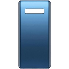 Yedcom Samsung S10 Plus 5G Mavi Uyumlu Arka Kapak Batarya Kapağı Pil Kapağı