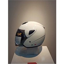 Sway Sw 700 Beyaz Yarım Kask XS Beden Hafif Malzeme ile Konforlu Sürüş Deneyimi Sunar