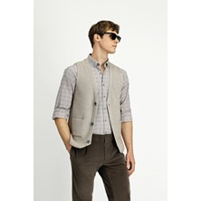 Kiğılı V Yaka Triko Yelek