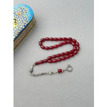 Bülbül Atölye Işçiliği Sıkma Kehribar Tespih