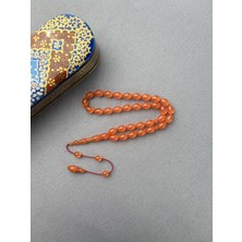 Bülbül Atölye Işçiliği Alman Sıkma Kehribarı Tespih