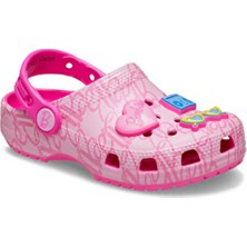 Crocs Classic Clog K Barbie Pembe Kadın Çocuk Terlik Eva Malzemeden Günlük Kullanım İçin