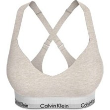 Calvin Klein Kadın Bej Renkli Bras Nefes Alabilir Kumaş ile Şık Tasarım