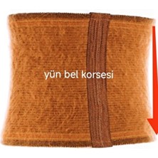 Ankays Deve Yünü Korse Yün Karışım Korse Sırt Bel Korsesi Bellik Içlik