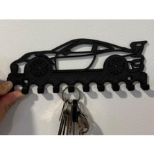 Hasfar Tech Porsche Şeklinde Anahtarlık Tutucu