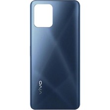 Yedcom Vivo Y15S Mavi Arka Kapak Batarya Kapağı Pil Kapağı