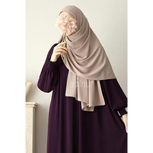 Asilnur Elif Büyük Boy Şal 70X220 Taş