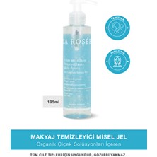 La Rosée Organik Çiçek Solüsyonları Içeren Makyaj Temizleyici Misel Jel 195 ml Tüm Cilt Tipleri İçin Etkili