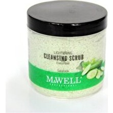 M&Well W-Well Salatalık Özlü Peeling Scrub Maske 500 ml Tüm Cilt Tipleri İçin E Vitamini İçerir