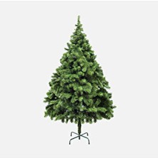 Yılbaşı Çam Ağacı Lüx 240 cm Yeşil Renk 700 Dal Özellikli Malzeme ile Şık Dekorasyon