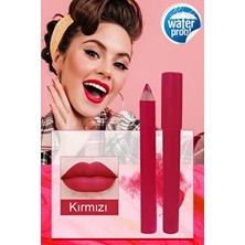  rns mat dudak kalem ruj matte lipstick crayon ultra xl43g kırmızı