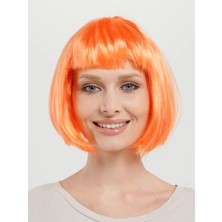 MGN Tcu Renk Küt Parti Peruğu Kısa Takma Saç