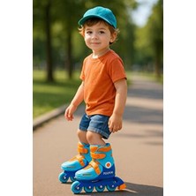 Hak-İş Oyuncak Rookie Twısty 2 In 1 Paten 29-32 Paten Mavi