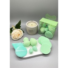 Reyna Karışık Makyaj Süngeri 10’lu Makyaj Sünger Seti Çok Renkli Yıkanabilir Dayanıklı Kullanım