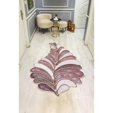 Dolce Mariee Modern Lazer Kesim Dijital Baskı Kaymaz Taban Halı H0414