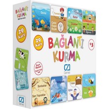 Games Bağlantı Kurma Eğitici Oyun Kartları 29 Kart