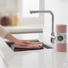 Myplas Pratik 25X25 Rulo Kopartılabilen Mikrofiber Bez