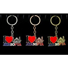 Eco Port Metal Ayasofya Anahtarlık ALK2199
