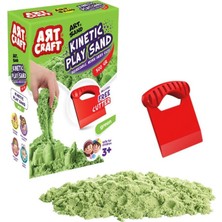 03687 Nessiworld Aksesuarli Yeşi̇l Ki̇neti̇k Oyun Kumu 500 gr