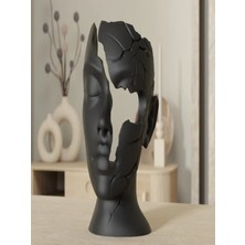 Hasfar Tech Zihnin Yankısı – Minimalist Kırık Heykel Dekoratif Biblo