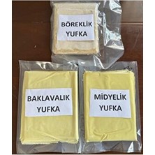 Hatay Yöresel Pazar 3 Çeşit Yufka Tanıtım Paketi ..(Baklavalık,midyelik,su Böreklik)
