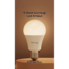 Decory 9Watt E27 Duylu Led Ampül (Gün Işığı)