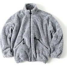 No Plan Erkek Oversize Peluş Sweat Uzun Kol Fermuarlı Yaka Kış Sezonu İçin Şık Tasarım